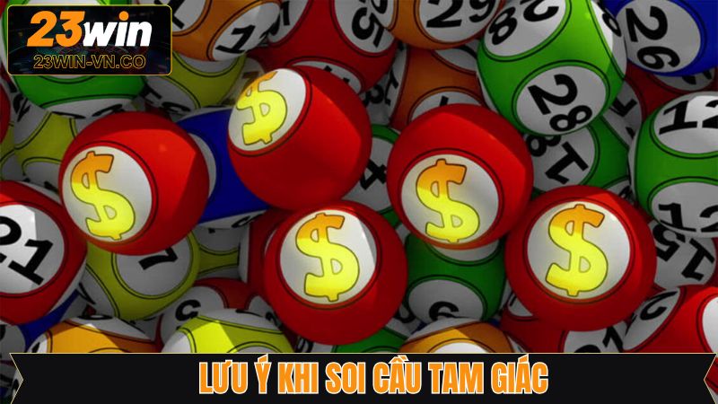 Lưu ý chốt số từ soi cầu hình học